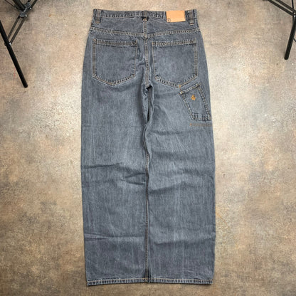 Rocawear 90s grey carpenter baggy jeans