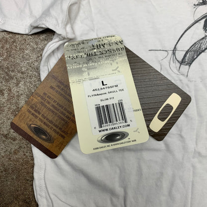 Oakley 00s Flying Tiger deadstock graphic tee (L)