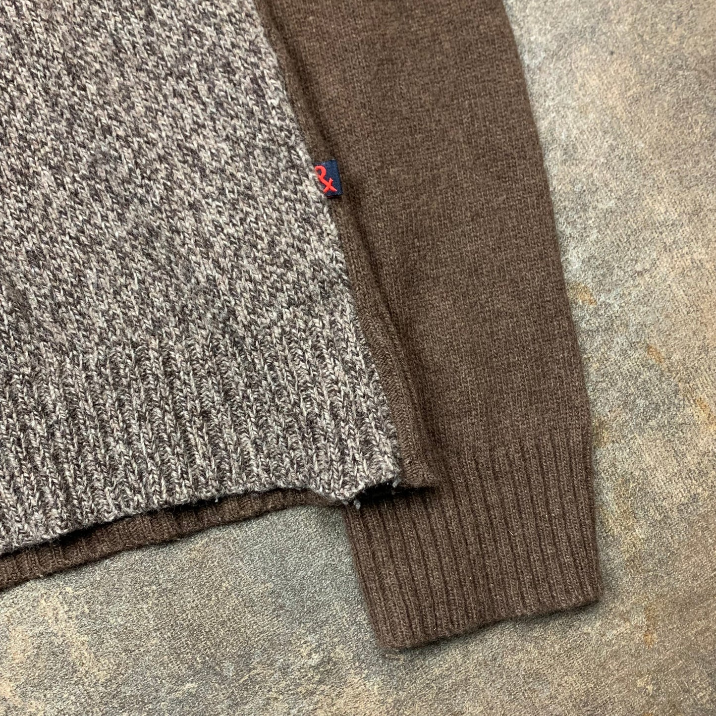 Dolce & Gabbana 00s brown knit jumper
