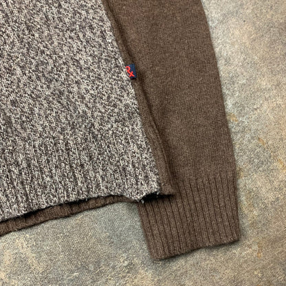 Dolce & Gabbana 00s brown knit jumper
