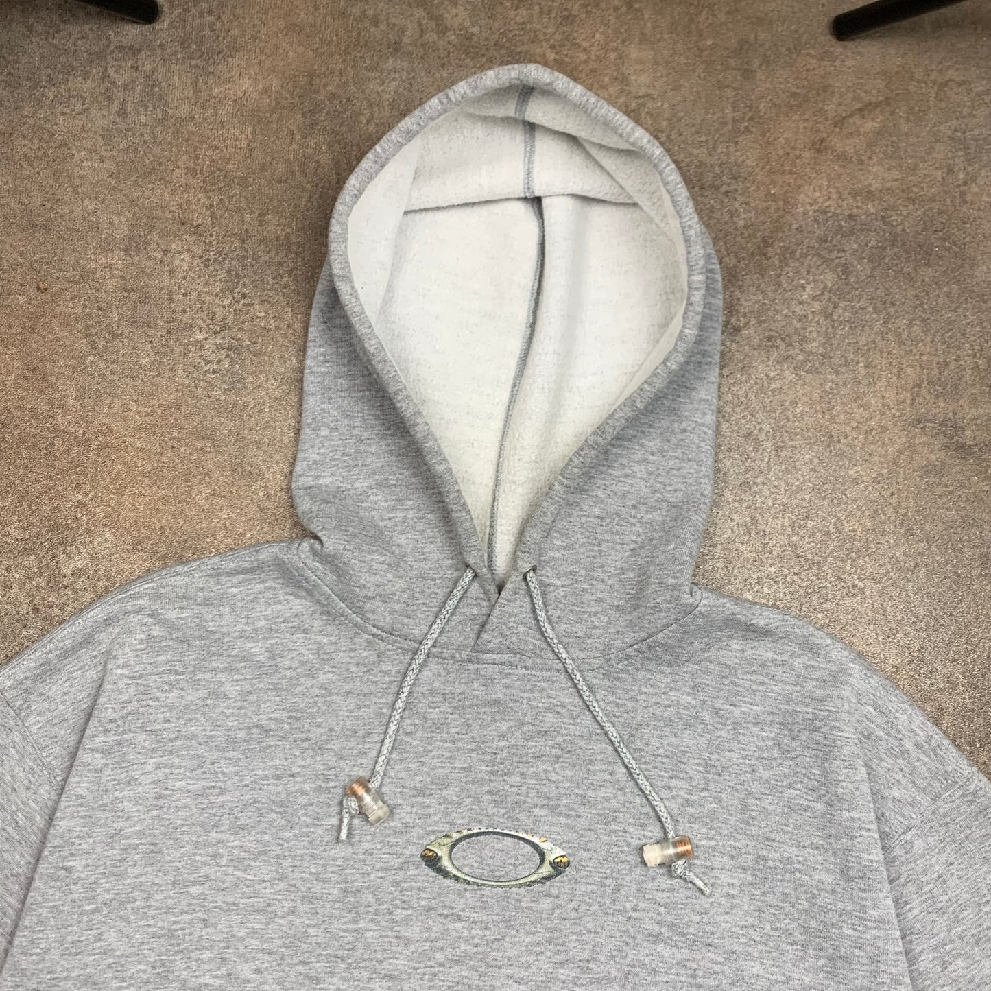 Oakley Software 90s cyber squid graphic hoodie