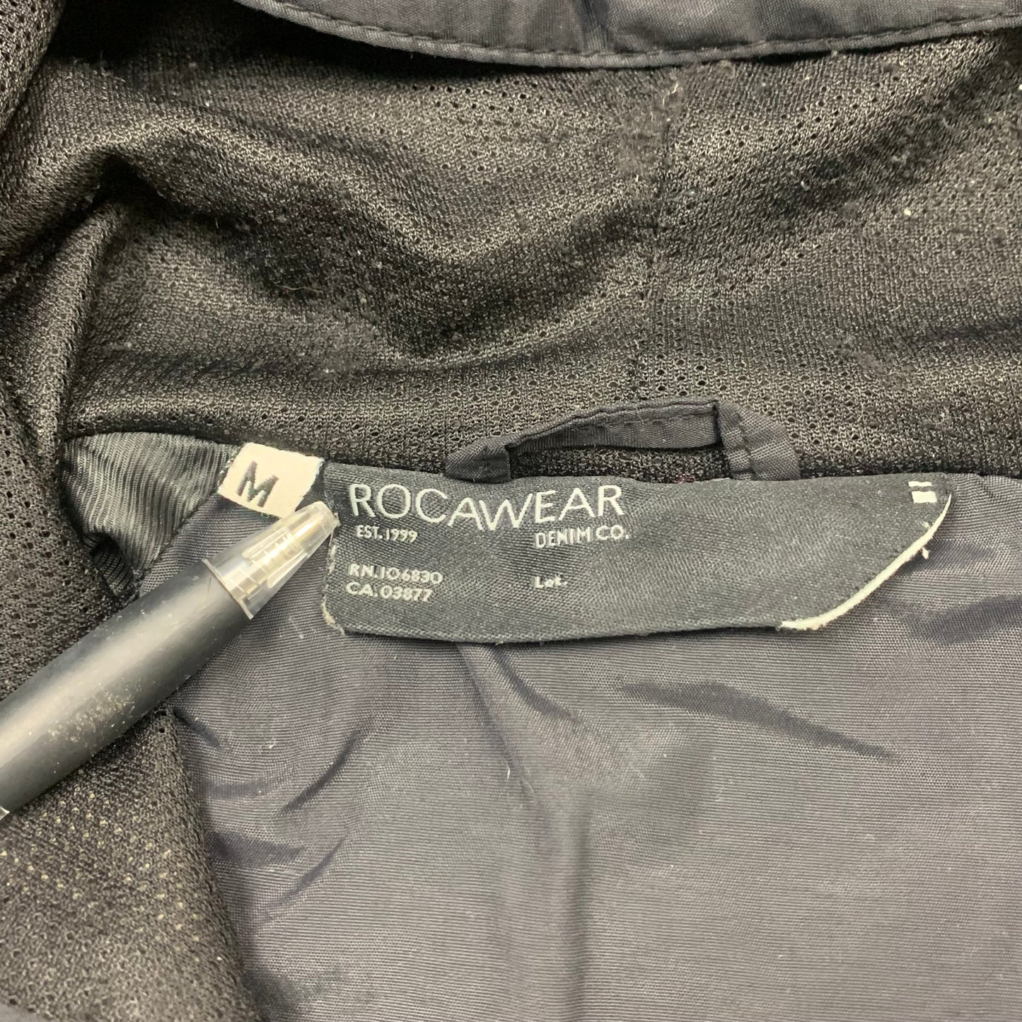 Rocawear 00s black lightweight jacket (M)