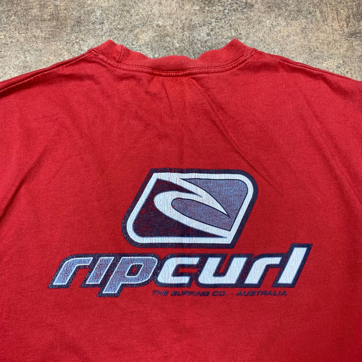 Rip Curl 00s long sleeve graphic tee