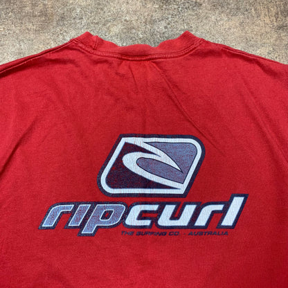 Rip Curl 00s long sleeve graphic tee