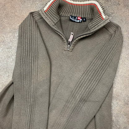Quiksilver 00s quarter zip knit (S)