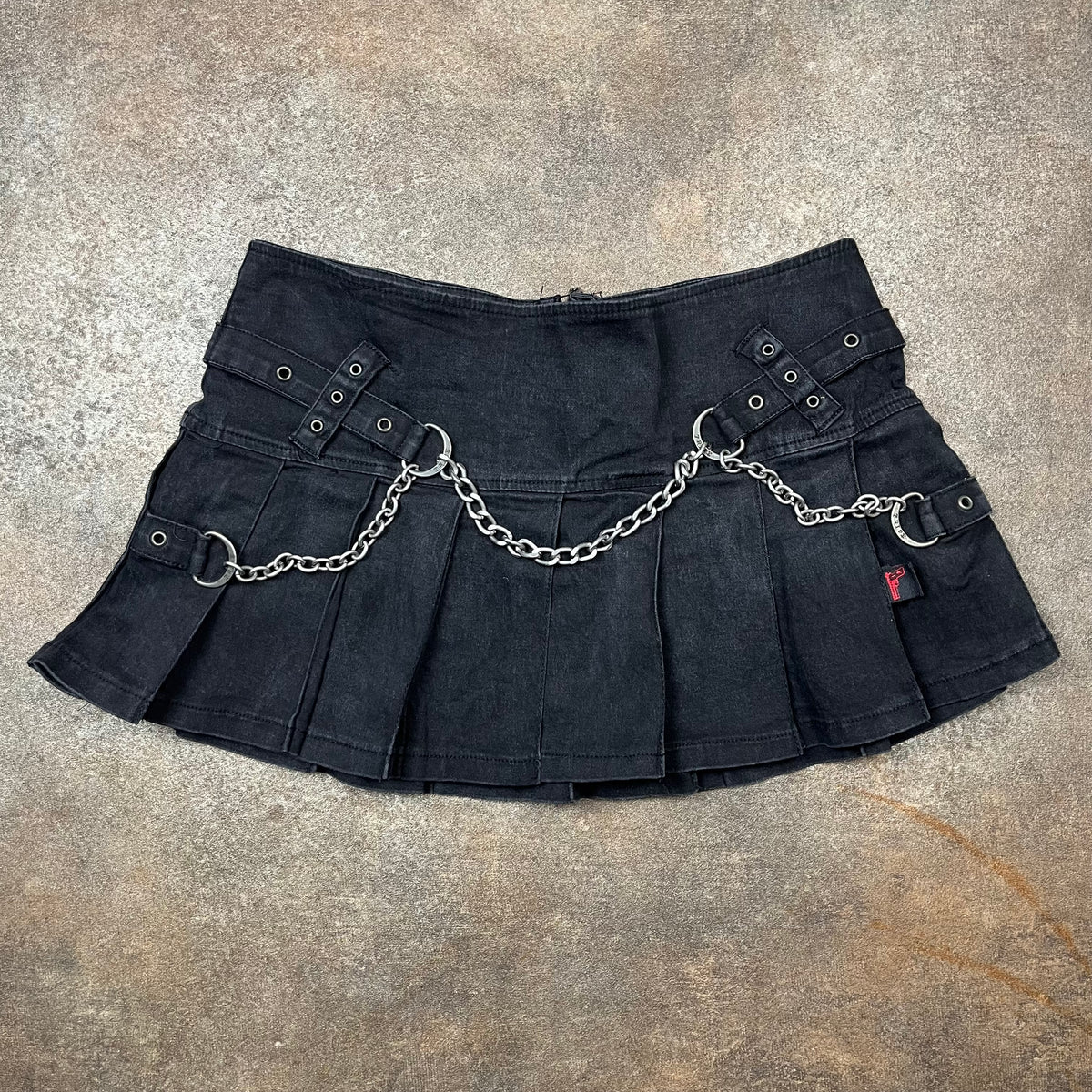 Tripp NYC denim mini skirt (L)