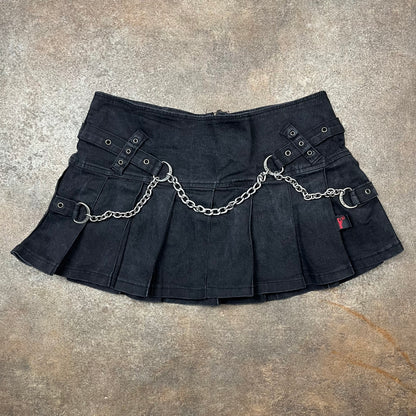 Tripp NYC denim mini skirt (L)