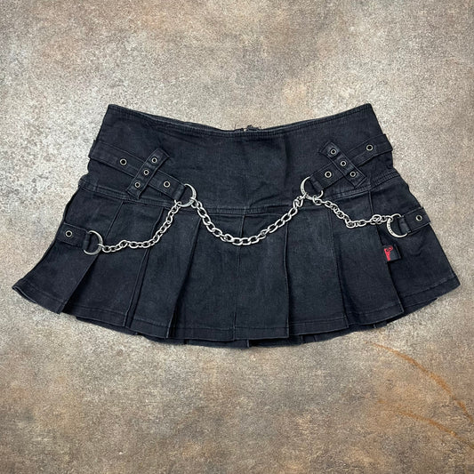 Tripp NYC denim mini skirt (L)