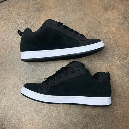 DC Shoes Court Graffik black leopard print chunky trainers