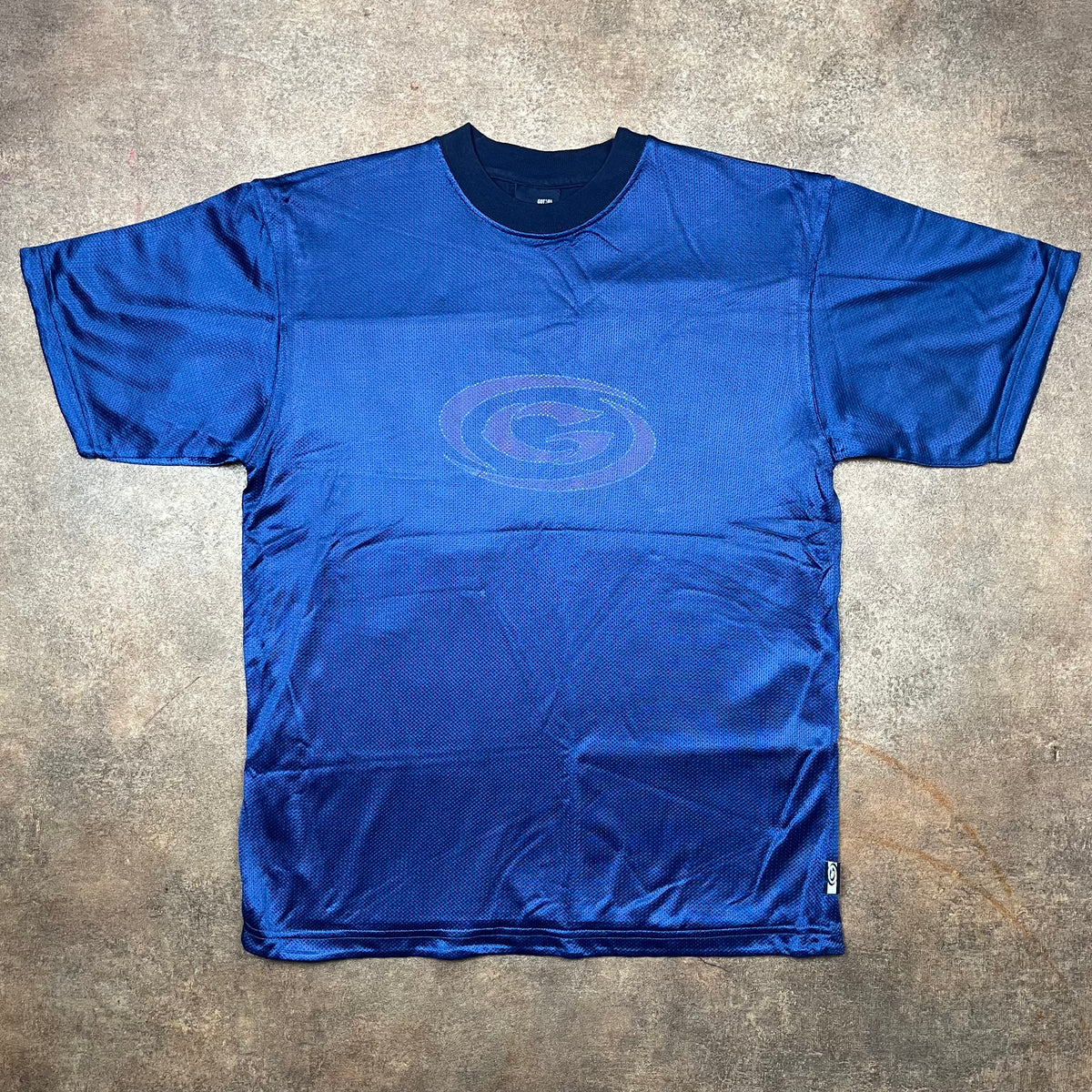 Gotcha 90s mesh graphic tee (M)