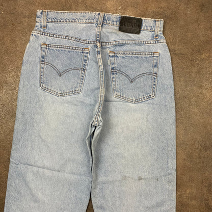 Levi's Silvertab 00s baggy pale blue jeans