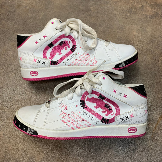 Ecko Red 00s Phranz Phahrenheit white pink shoes