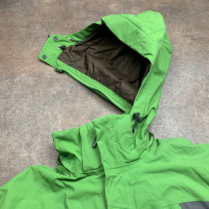 Salomon 00s 2 in 1 green grey utilised ski jacket