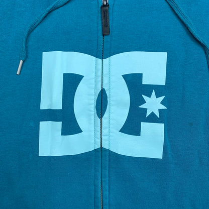 DC Shoes 00s graphic zip hoodie