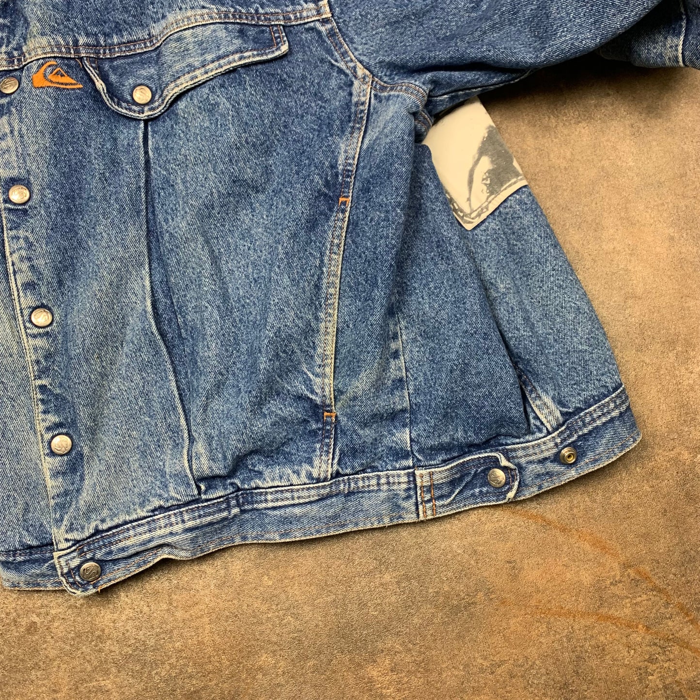 Quiksilver 1989 Tom Carroll graphic jacket