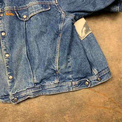 Quiksilver 1989 Tom Carroll graphic jacket