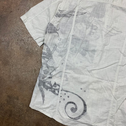 O'Neill 00s grunge graphic shirt (L)