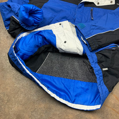 Columbia 00s blue black utilised jacket (L)