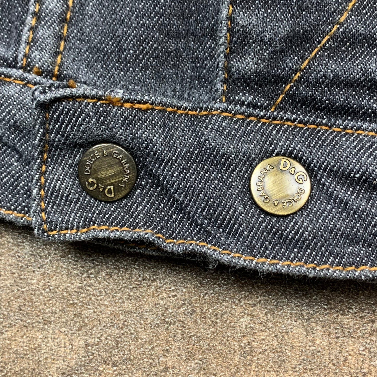 Dolce & Gabbana Women's 00s denim jacket (XL)