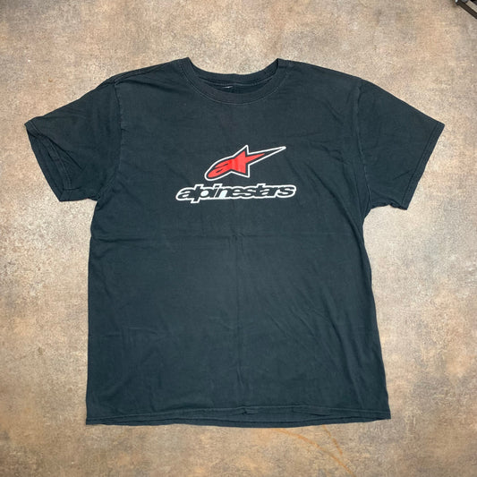 Alpinestars 00s black graphic tee