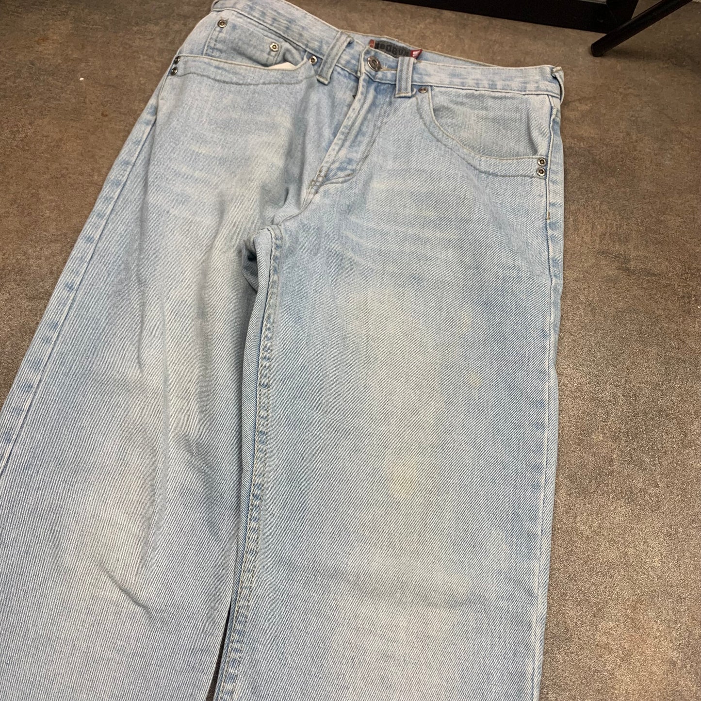 RedBox 00s baggy pale blue denim jeans