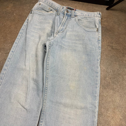 RedBox 00s baggy pale blue denim jeans
