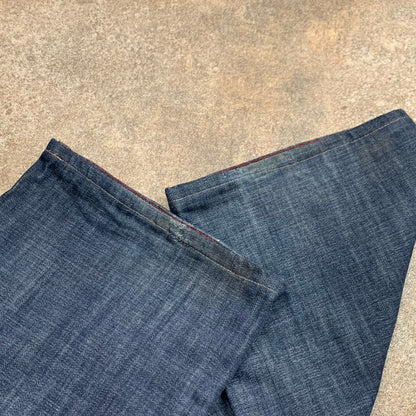 Billabong 00s baggy navy denim jeans