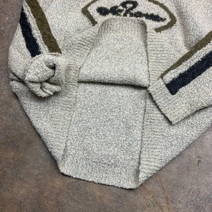 Oxbow 90s chunky knit graphic jumper