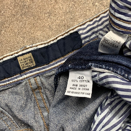 Marithé + François Girbaud 00s baggy blue jeans