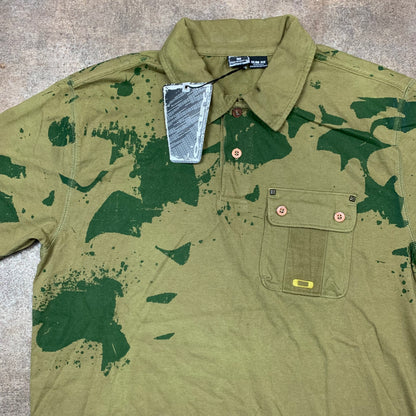 Oakley 00s deadstock graphic polo shirt