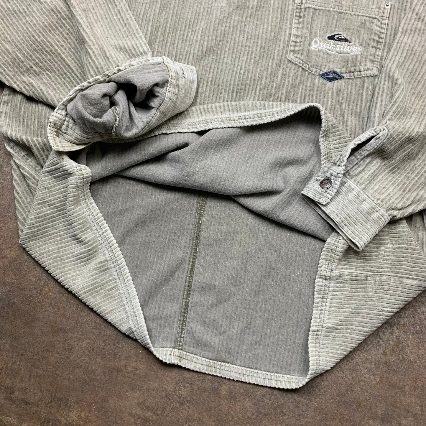 Quiksilver 1990 boxy corduroy jacket (L)