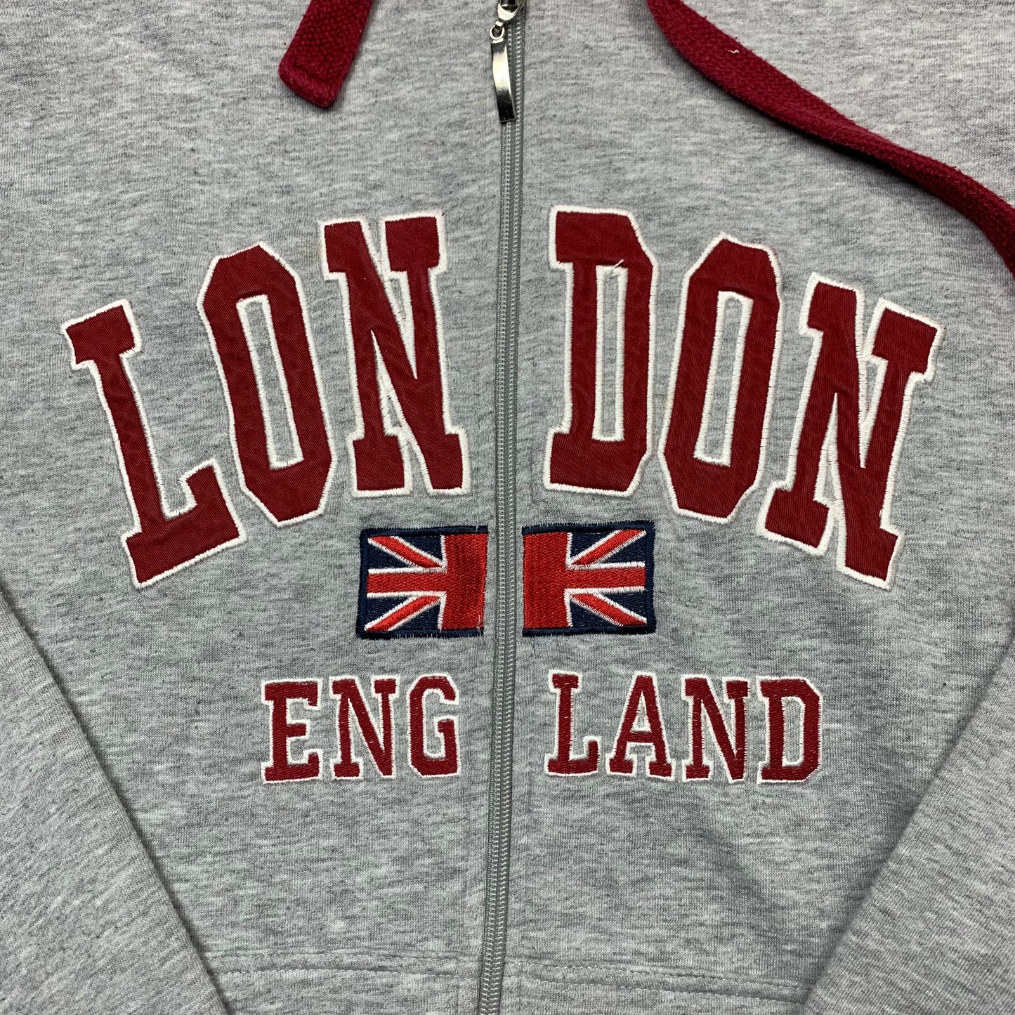 London UK 00s graphic hoodie