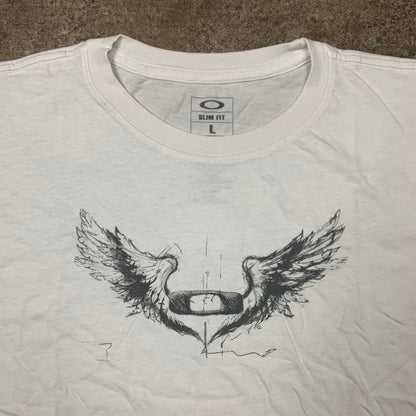 Oakley 00s Flying Tiger deadstock graphic tee (L)