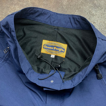 Ocean Pacific 90s navy baggy salopettes