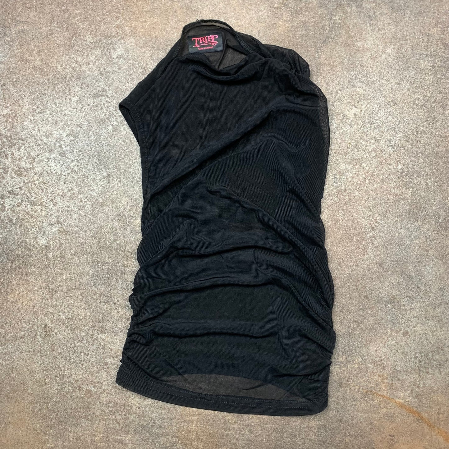 Tripp NYC Women's 00s black mesh top (M)