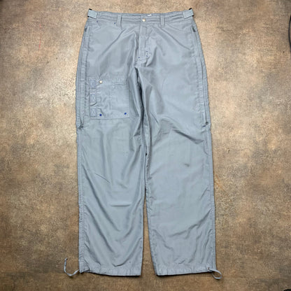 Quiksilver 00s baggy grey joggers (L)