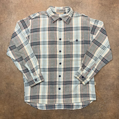 Quiksilver 90s plaid flannel shirt (S)