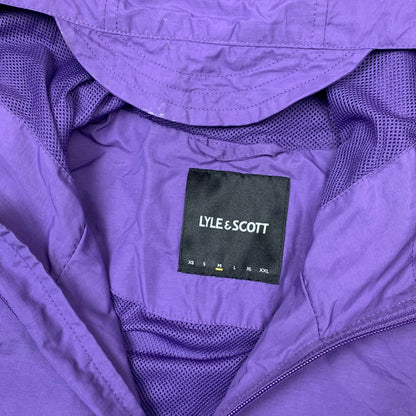Lyle & Scott purple zip jacket
