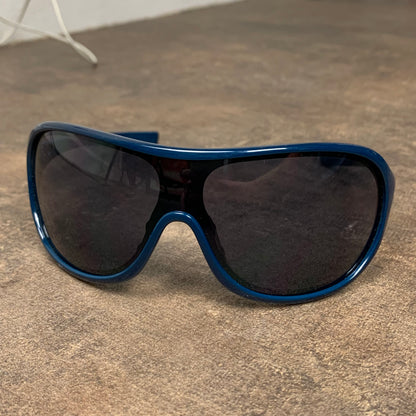 Oakley 00s Immerse blue sunglasses