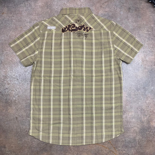 Oxbow 00s deadstock graphic button shirt