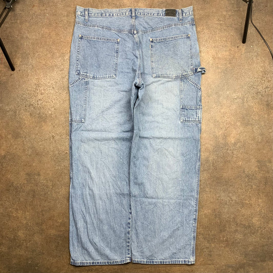 Levi's Silvertab 00s baggy carpenter blue jeans