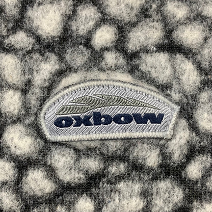 Oxbow 90s shoulder zip graphic knit (XL)