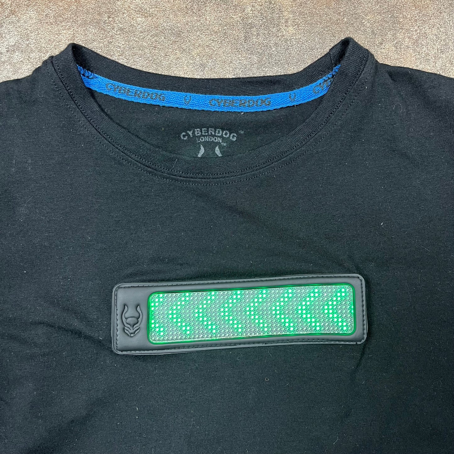 Cyberdog 00s LED screen baby tee (L)