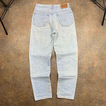 Marithé + François Girbaud 90s pale blue jeans