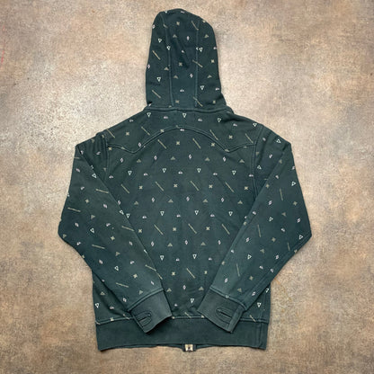 Quiksilver 00s full zip hoodie (S)
