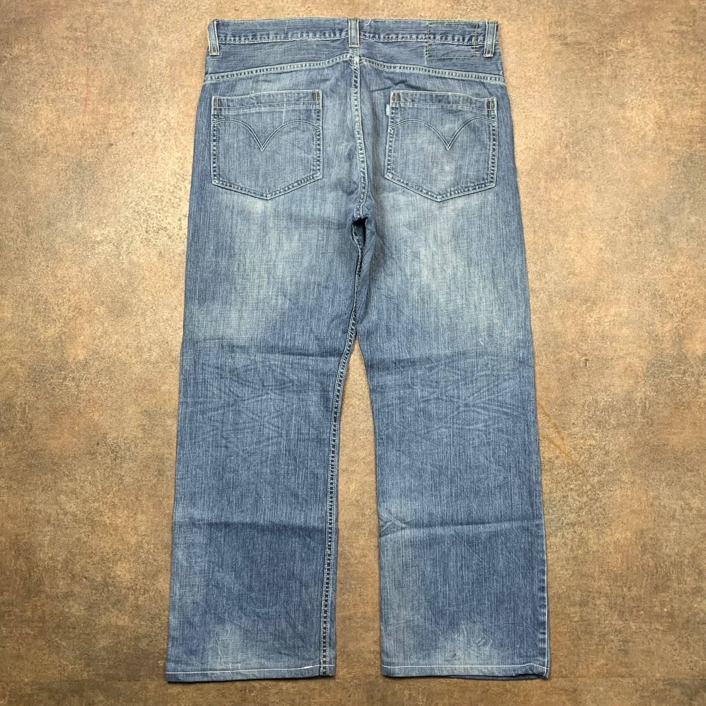 Levi's Silvertab 00s flared faded jeans (36")