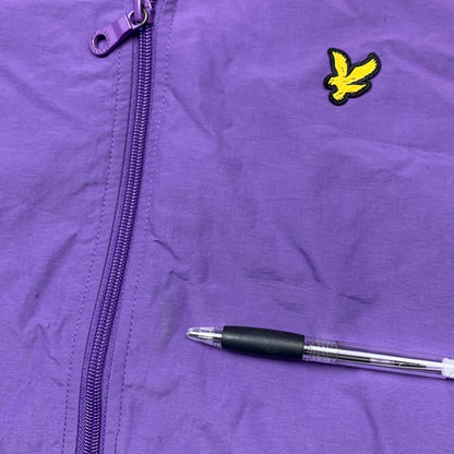 Lyle & Scott purple zip jacket