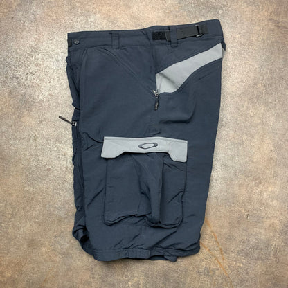 Oakley 00s MTB baggy cargo shorts (M)