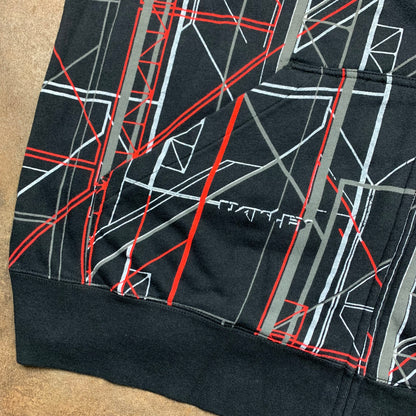 Oakley 00s deadstock graphic zip hoodie