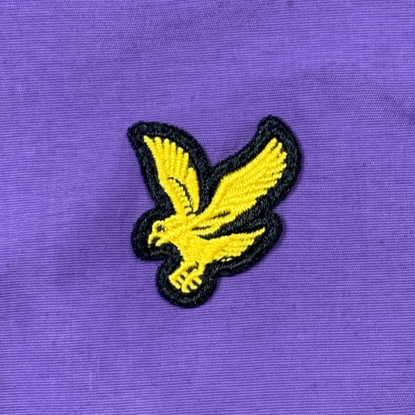 Lyle & Scott purple zip jacket